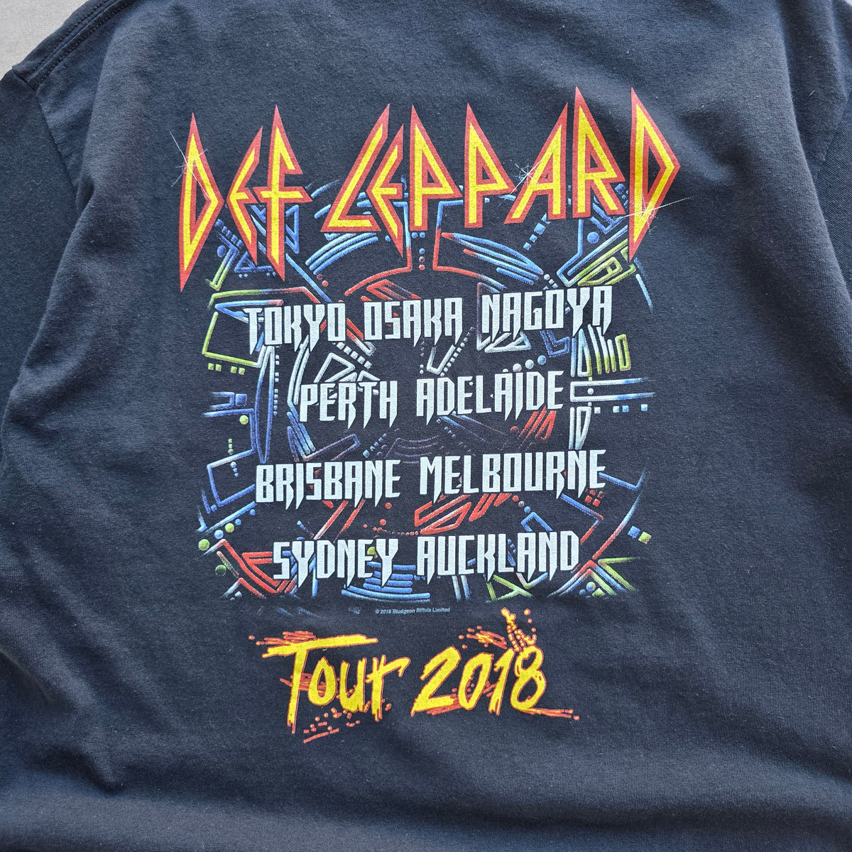 Def Leppard 2018 Tour Tee - M/L