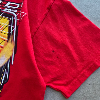 Vintage Brandon Bernstein Powerade Drag Racing Series Signed Tee - L