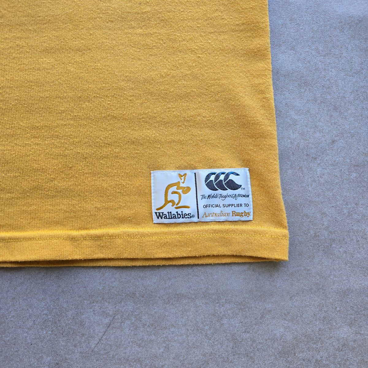 Vintage Canterbury Australia Wallabies David Campese Signed Rugby Jersey - L