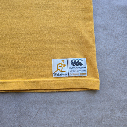 Vintage Canterbury Australia Wallabies David Campese Signed Rugby Jersey - L