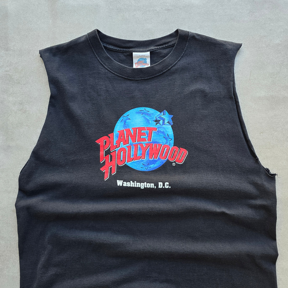Vintage 90's Planet Hollywood Sleeveless Tank Tee - XL