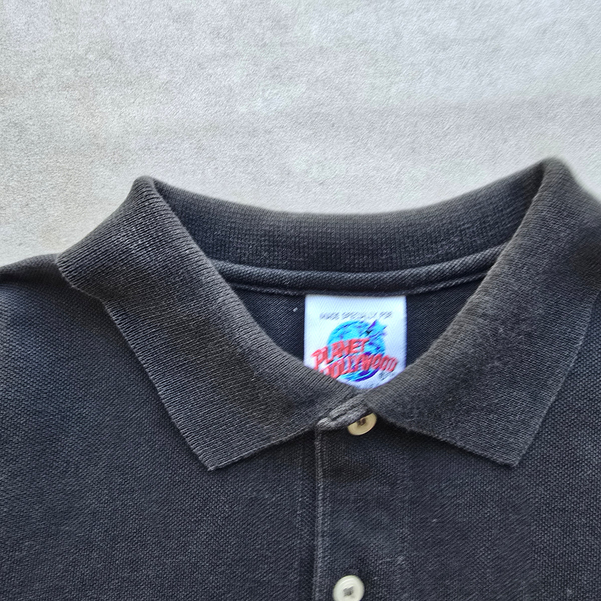 Vintage 90's Planet Hollywood Polo Shirt - L