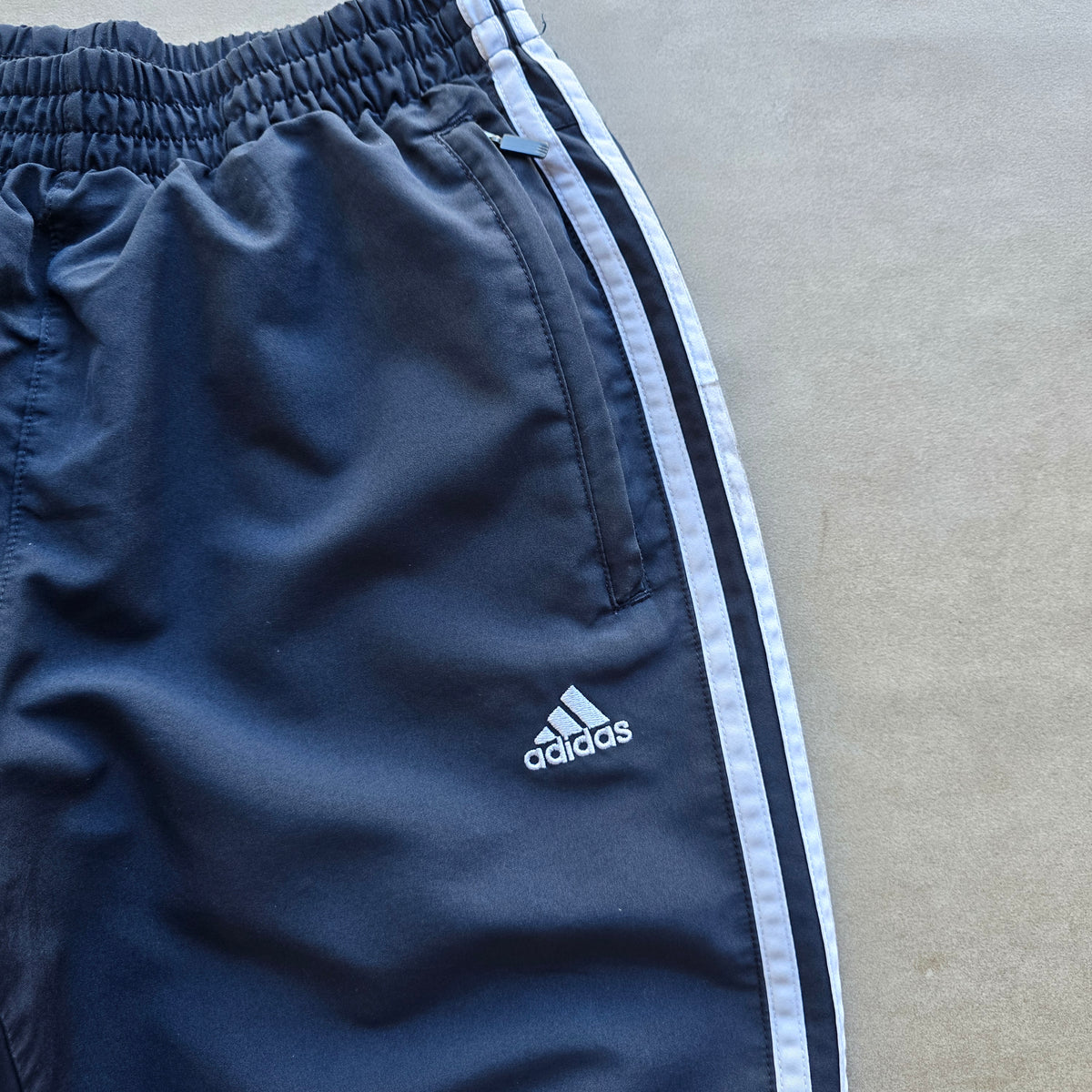 Vintage 2000's Adidas 3 Stripe Ankle Zip Track Pants - WMNS S/M