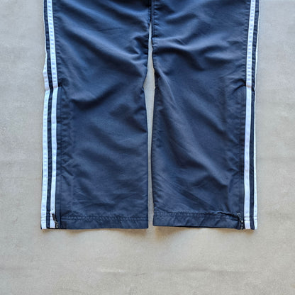 Vintage 2000's Adidas 3 Stripe Ankle Zip Track Pants - WMNS S/M