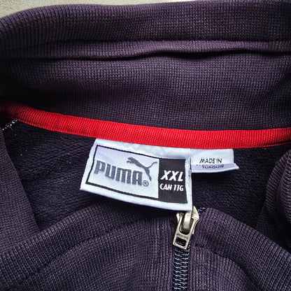 Vintage 2000's Puma Full Zip Sweatshirt - XXL