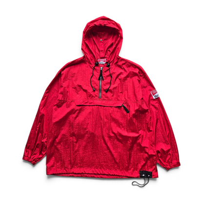 Vintage 90's Marlboro 1/4 Zip Packable Windbreaker Jacket - L