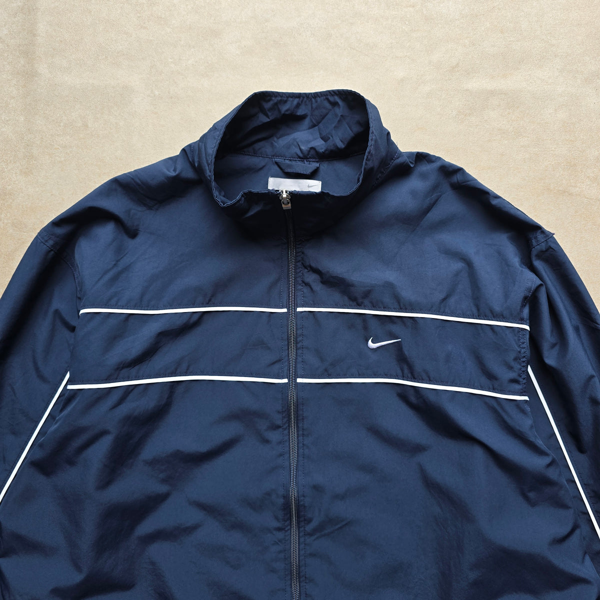 Vintage 2000's Nike Mini Swoosh Windbreaker Jacket - XL