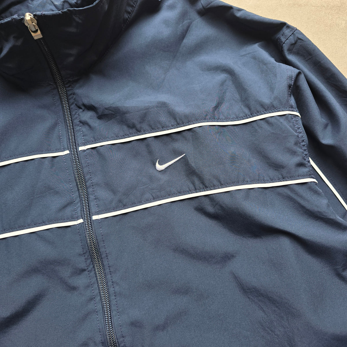 Vintage 2000's Nike Mini Swoosh Windbreaker Jacket - XL