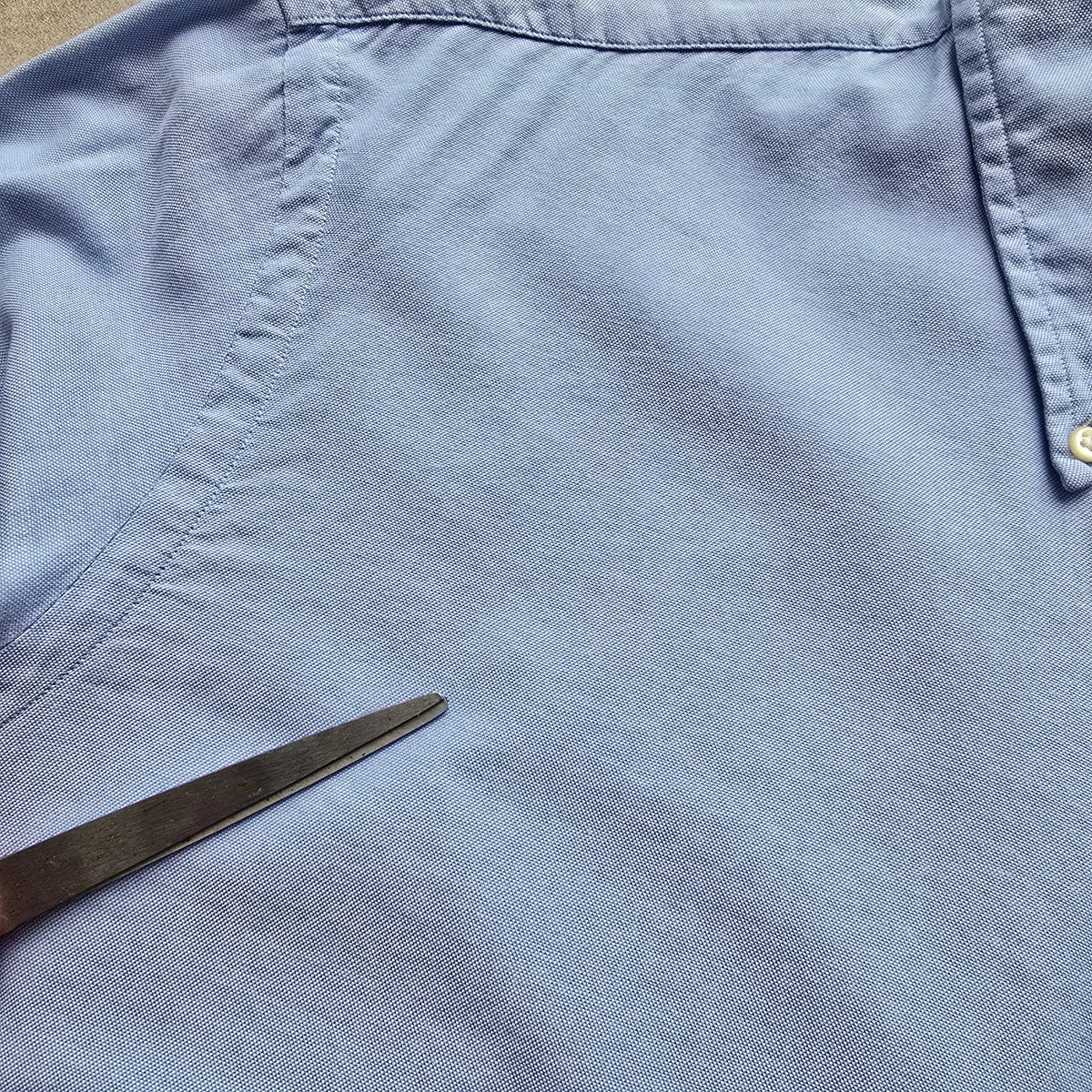 Ralph Lauren Blue Long Sleeve Button Up Shirt - XL
