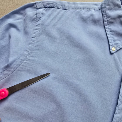 Ralph Lauren Blue Long Sleeve Button Up Shirt - XL