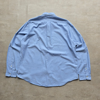 Ralph Lauren Blue Long Sleeve Button Up Shirt - XL