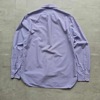 Ralph Lauren Purple Check Long Sleeve Button Up Shirt - M