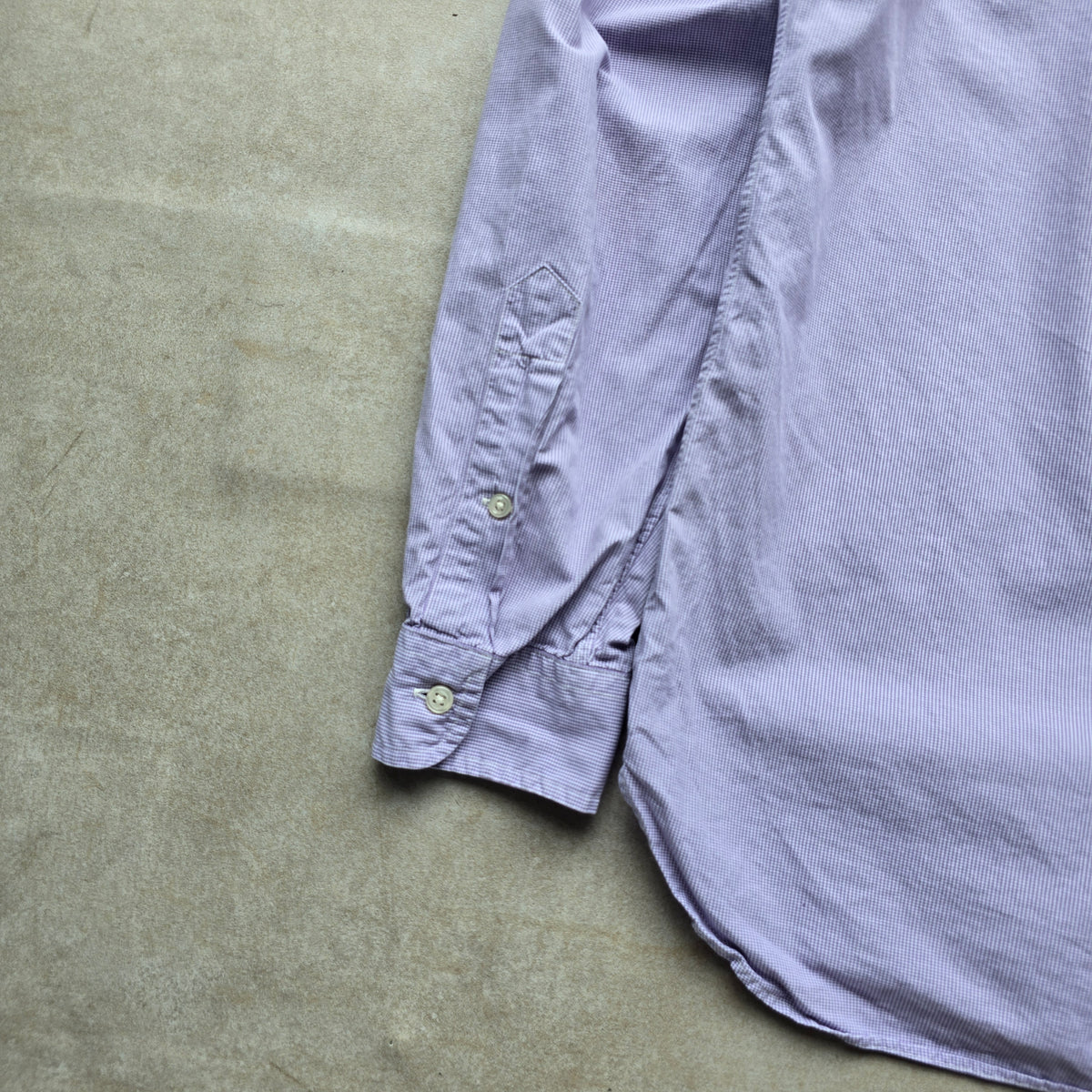 Ralph Lauren Purple Check Long Sleeve Button Up Shirt - M