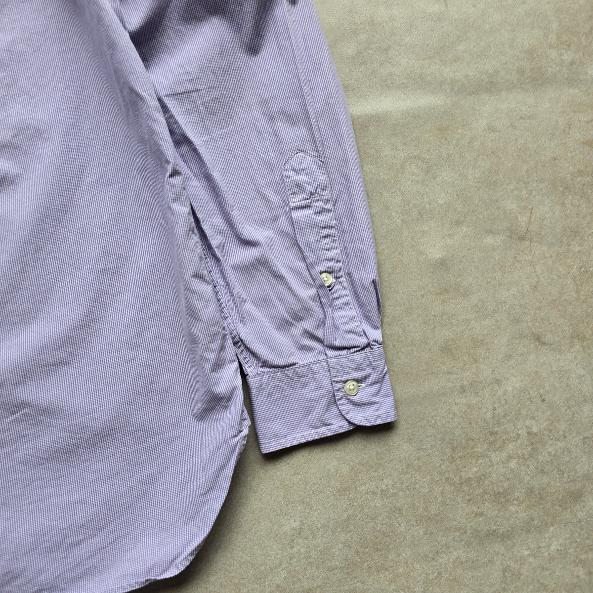 Ralph Lauren Purple Check Long Sleeve Button Up Shirt - M