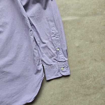 Ralph Lauren Purple Check Long Sleeve Button Up Shirt - M