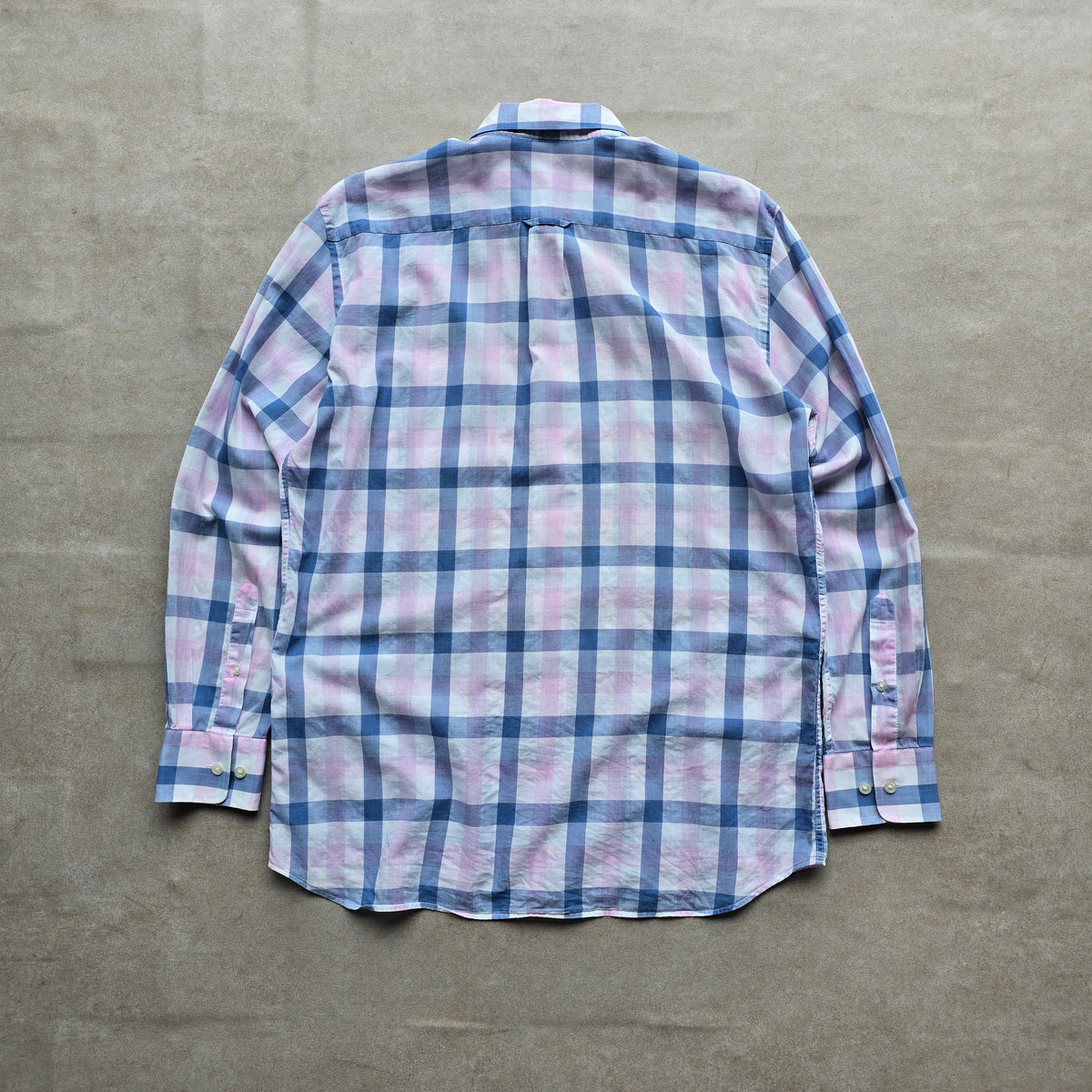 Gant Plaid Long Sleeve Button Up Shirt - M