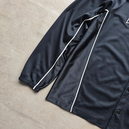 Nike Spellout Long Sleeve Basketball Snap Shirt - M