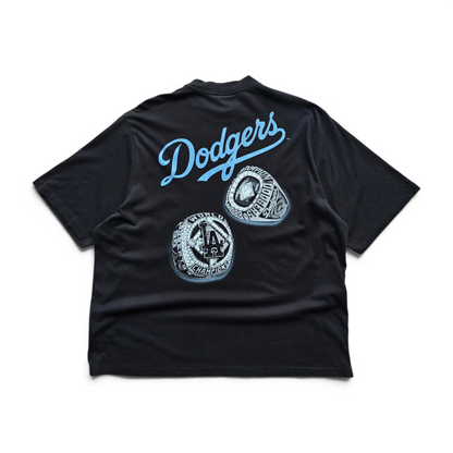LA Dodgers Rings Majestic Tee - XL