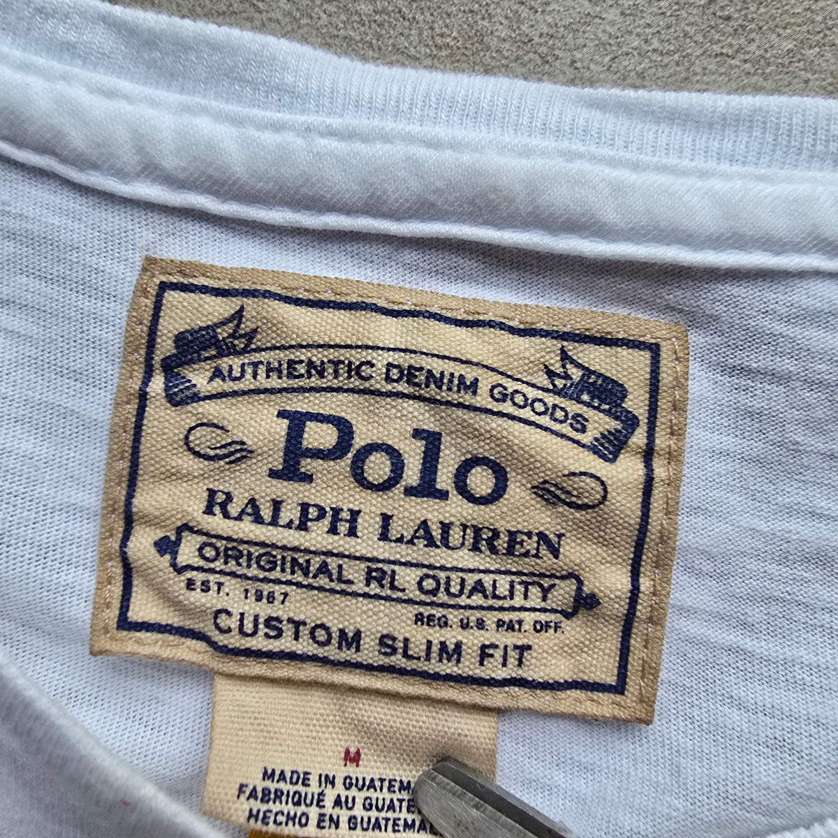 Ralph Lauren Spellout Tee - S/M