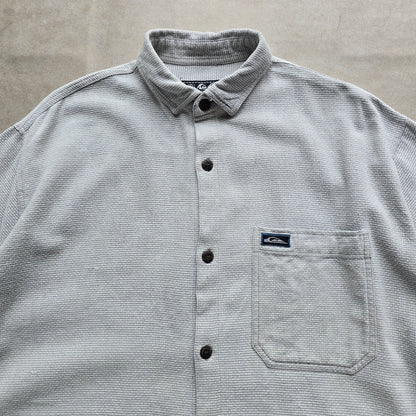 Vintage 2000's Quiksilver Short Sleeve Button Up Shirt - L/XL