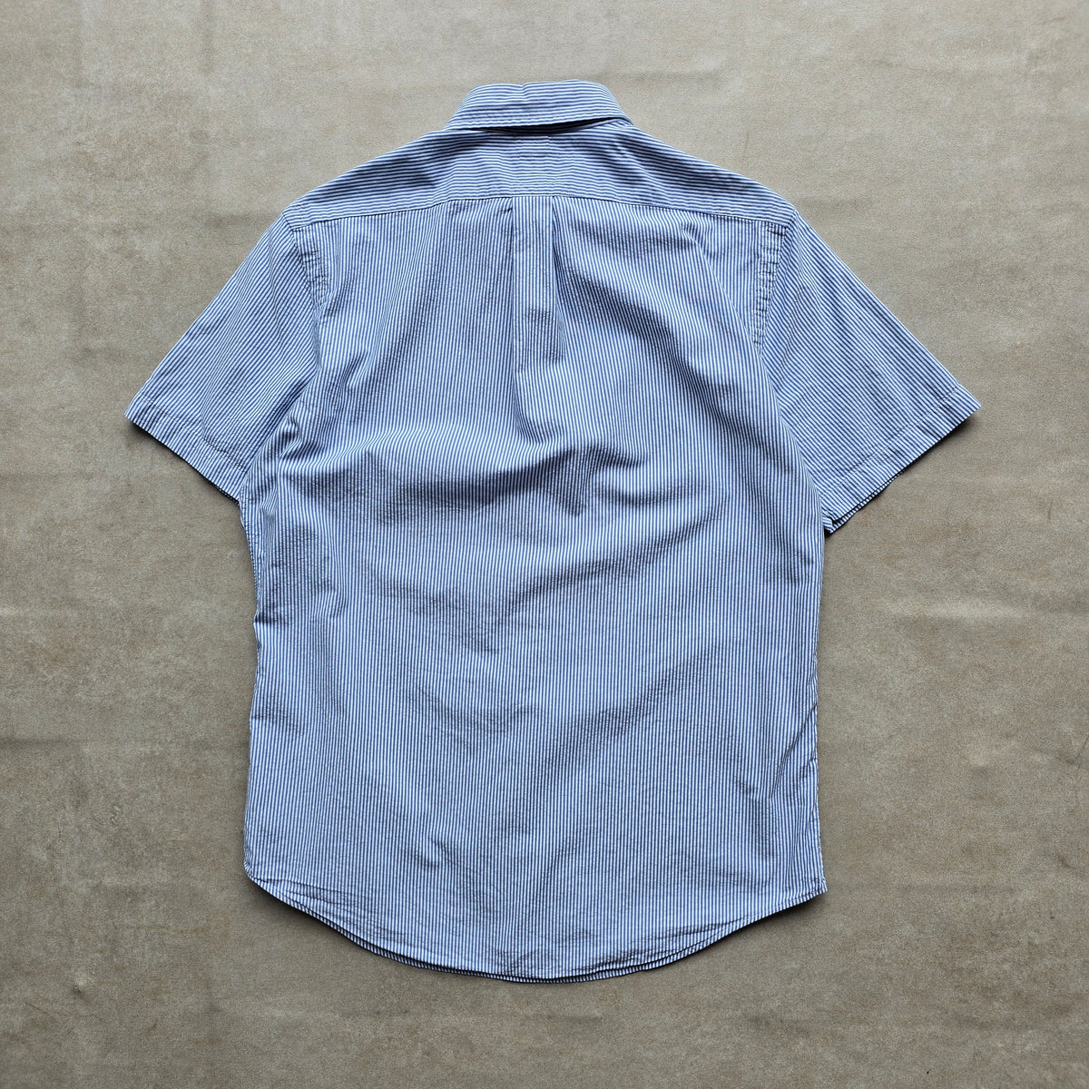 Ralph Lauren Striped Short Sleeve Button Up Shirt - S