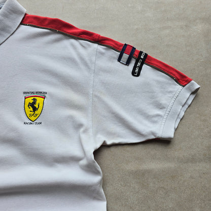 RARE Vintage 90's Tommy Hilfiger Ferrari Racing Polo Shirt - L
