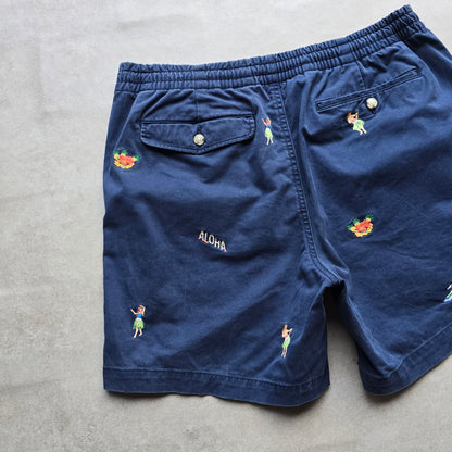 Ralph Lauren Hula Girl Aloha Shorts - M