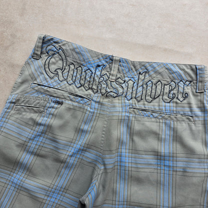 Vintage 2000's Quiksilver Plaid Shorts - 32