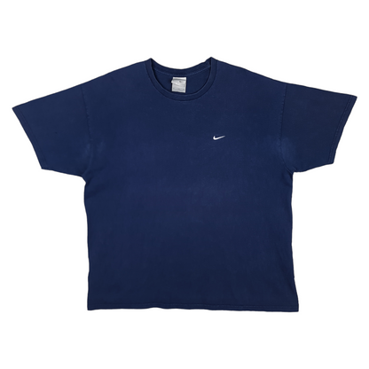 Vintage Nike Embroidered Swoosh Tee - XL