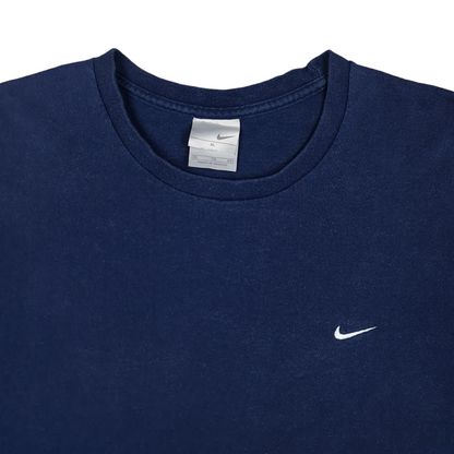 Vintage Nike Embroidered Swoosh Tee - XL