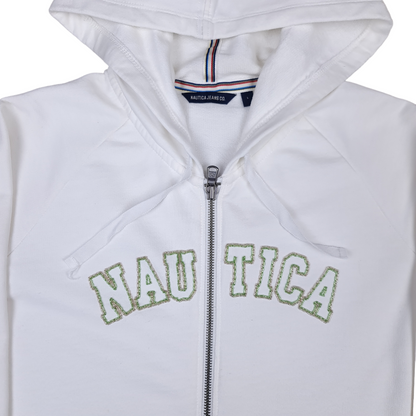 Vintage Nautica Full Zip Hoodie - WMNS M/L