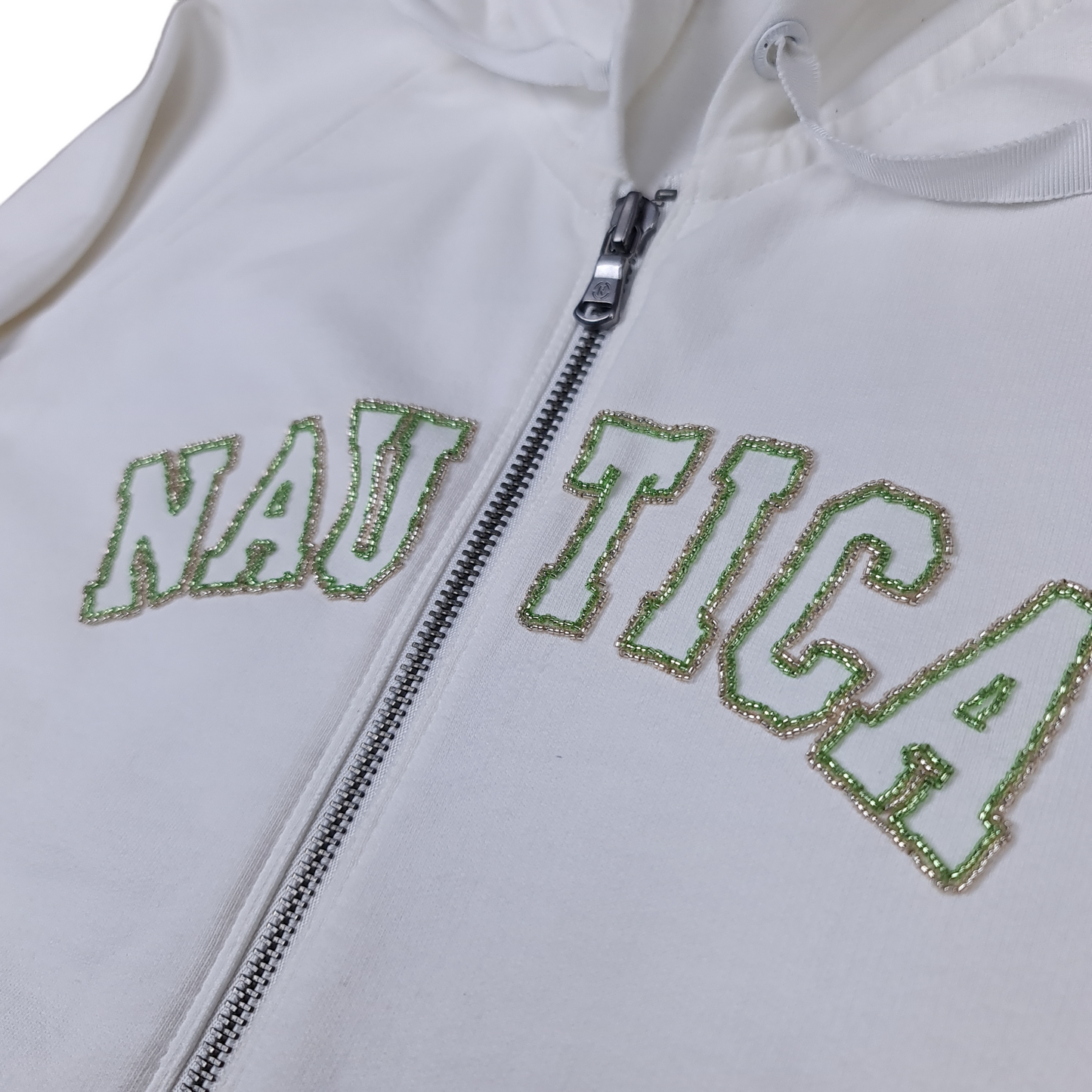 Vintage Nautica Full Zip Hoodie - WMNS M/L