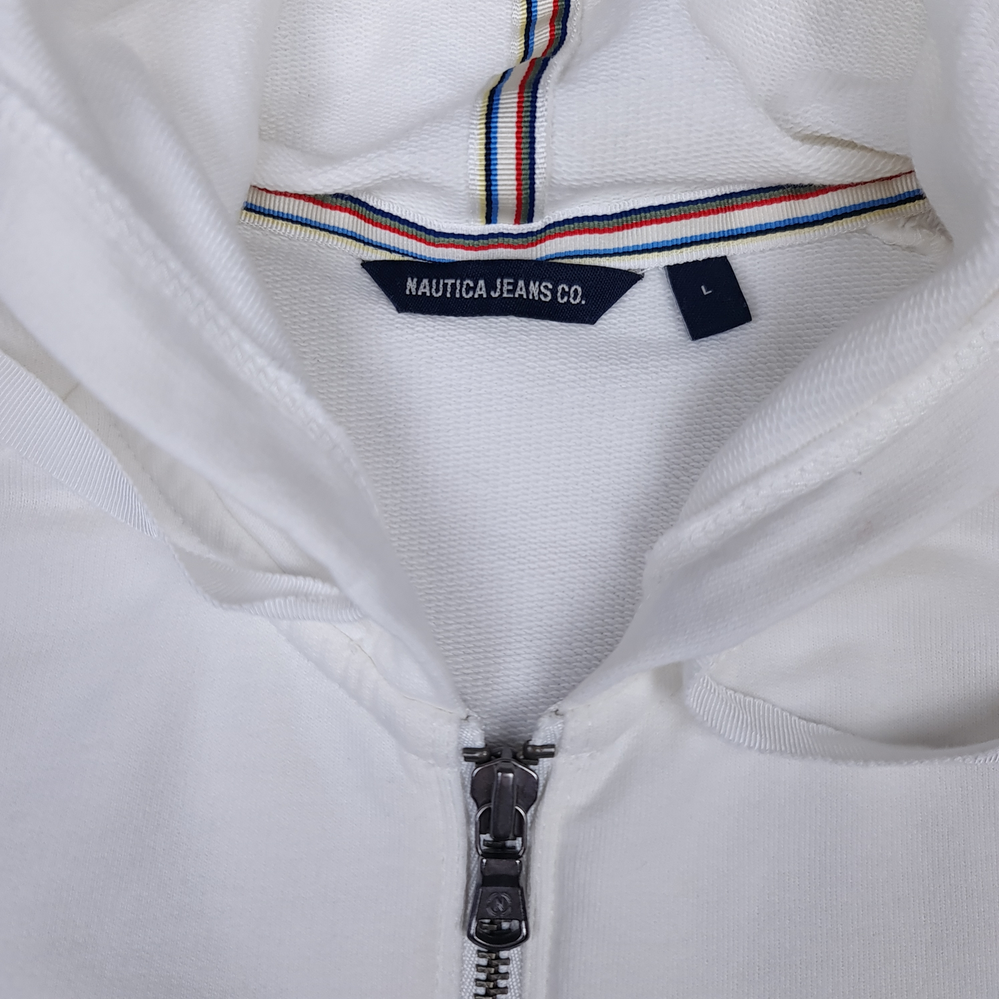 Vintage Nautica Full Zip Hoodie - WMNS M/L