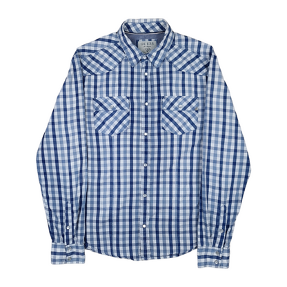 Guess Long Sleeve Button Up Shirt -  M