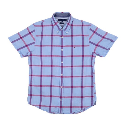 Tommy Hilfiger Short Sleeve Button Up Shirt - M