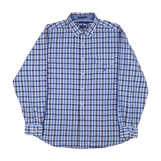 Nautica Long Sleeve Button Up Shirt - XL