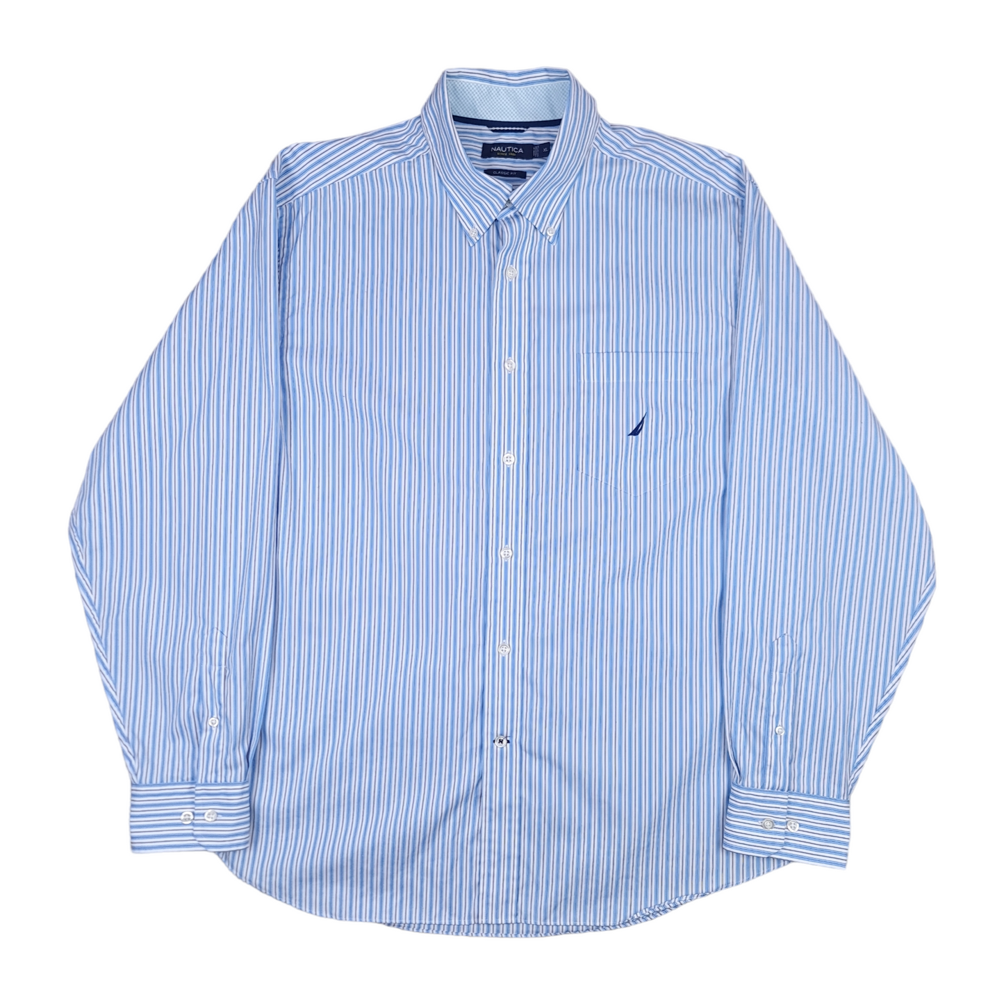 Nautica Long Sleeve Button Up Shirt - XL