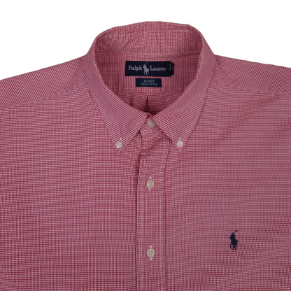 Vintage Ralph Lauren Short Sleeve Button Up Shirt - XL