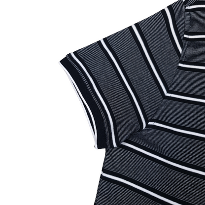 Tommy Hilfiger Striped Polo Shirt - M/L