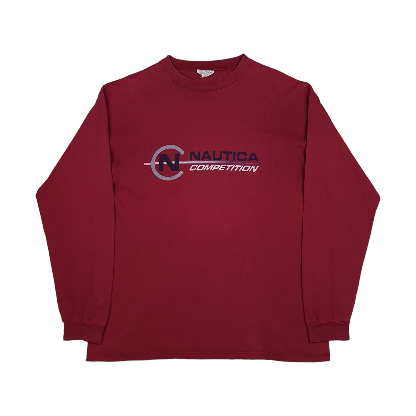 Vintage Nautica Competition Long Sleeve Tee - L/XL