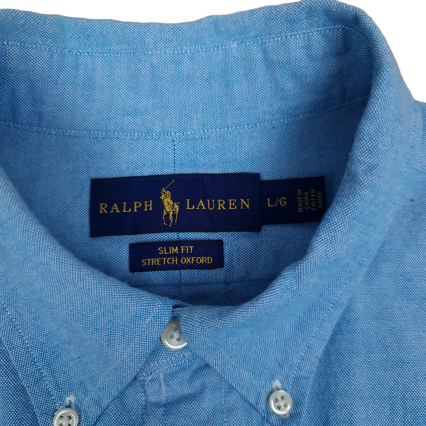 Ralph Lauren Long Sleeve Button Up Shirt - L