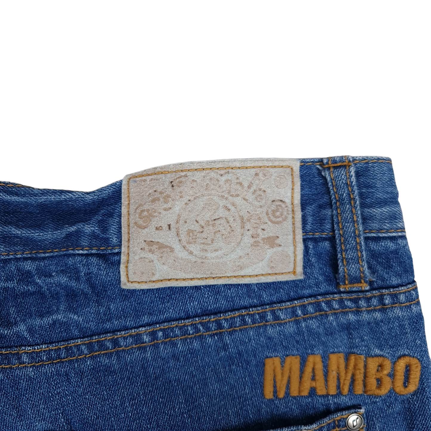 Mambo Denim Shorts - 34'