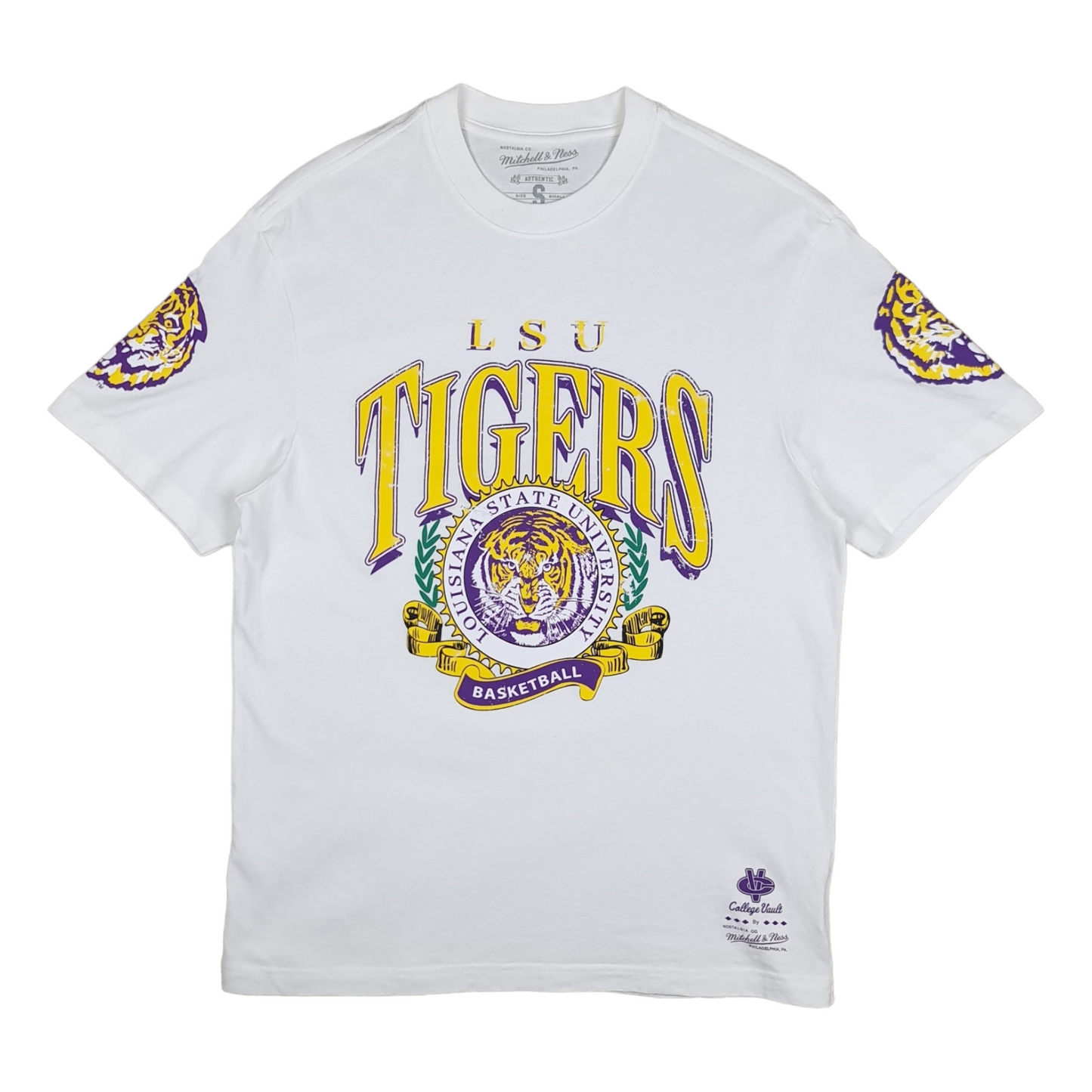 Mitchell and Ness LSU Tigers Tee - S