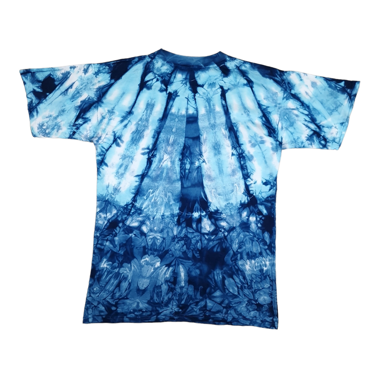 Vintage Planet Earth Great White Sharks Tie Dye Tee - L