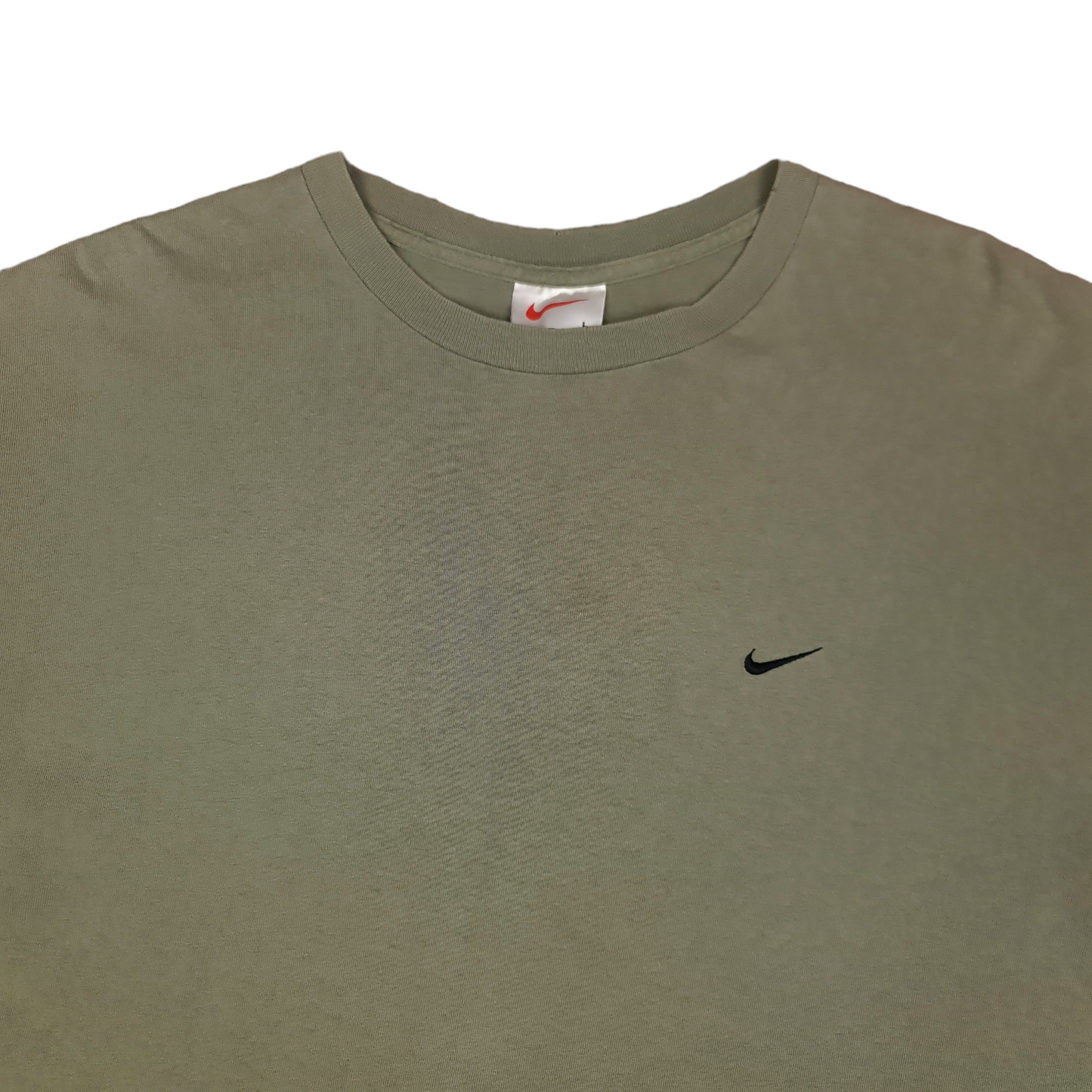 Vintage Nike Embroidered Swoosh Tee - L