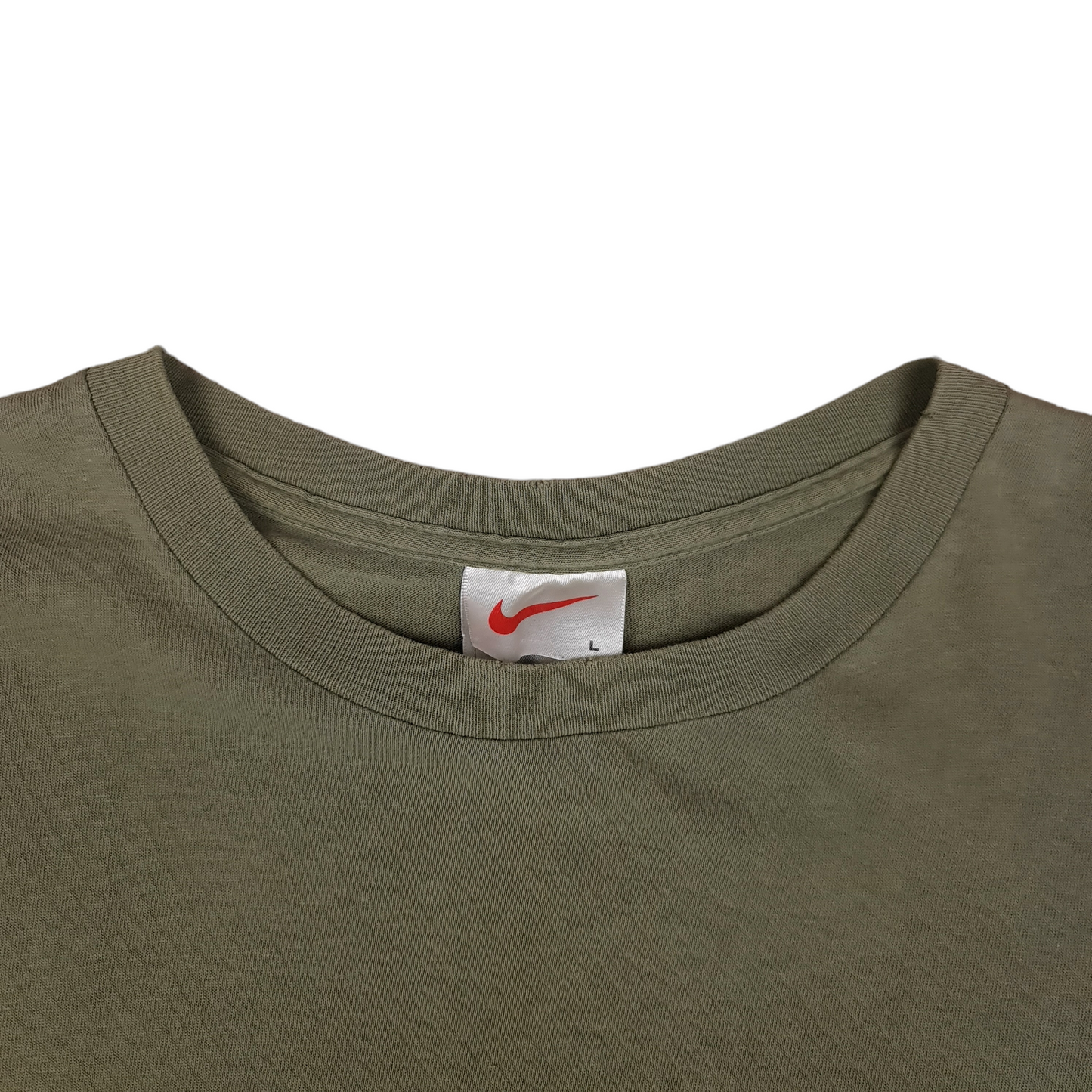 Vintage Nike Embroidered Swoosh Tee - L