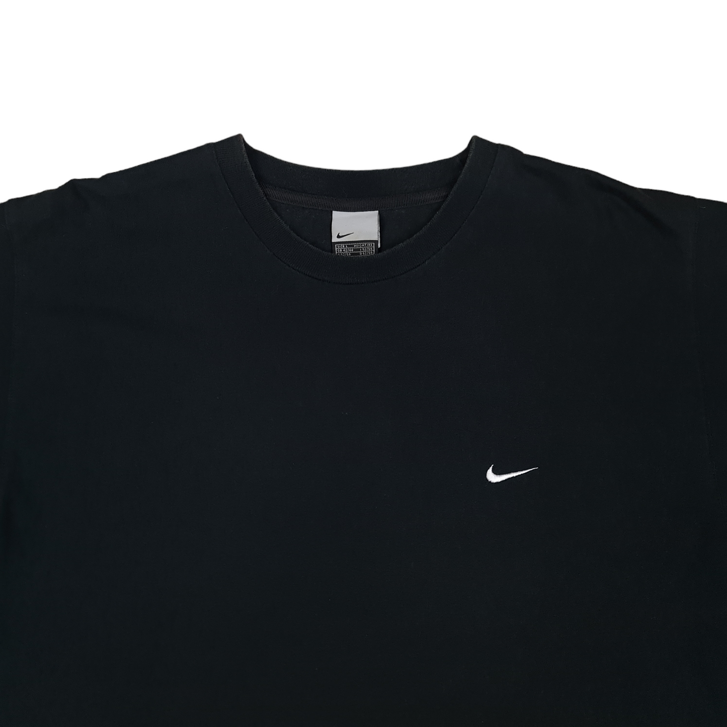 Vintage Nike Embroidered Swoosh Tee - L