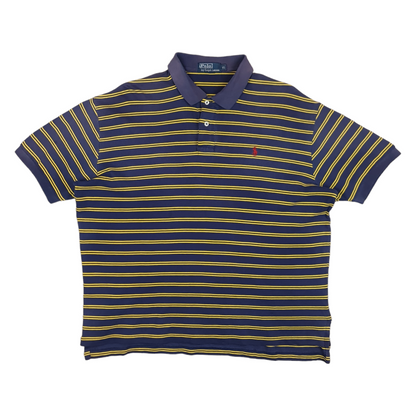 Vintage Ralph Lauren Striped Polo Shirt - XL