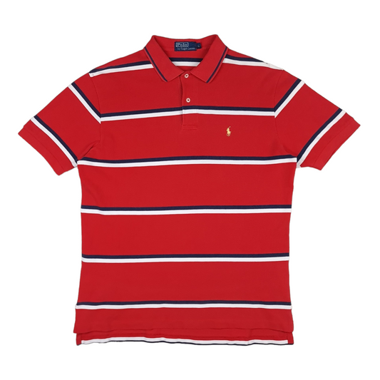 Vintage Ralph Lauren Striped Polo Shirt - L