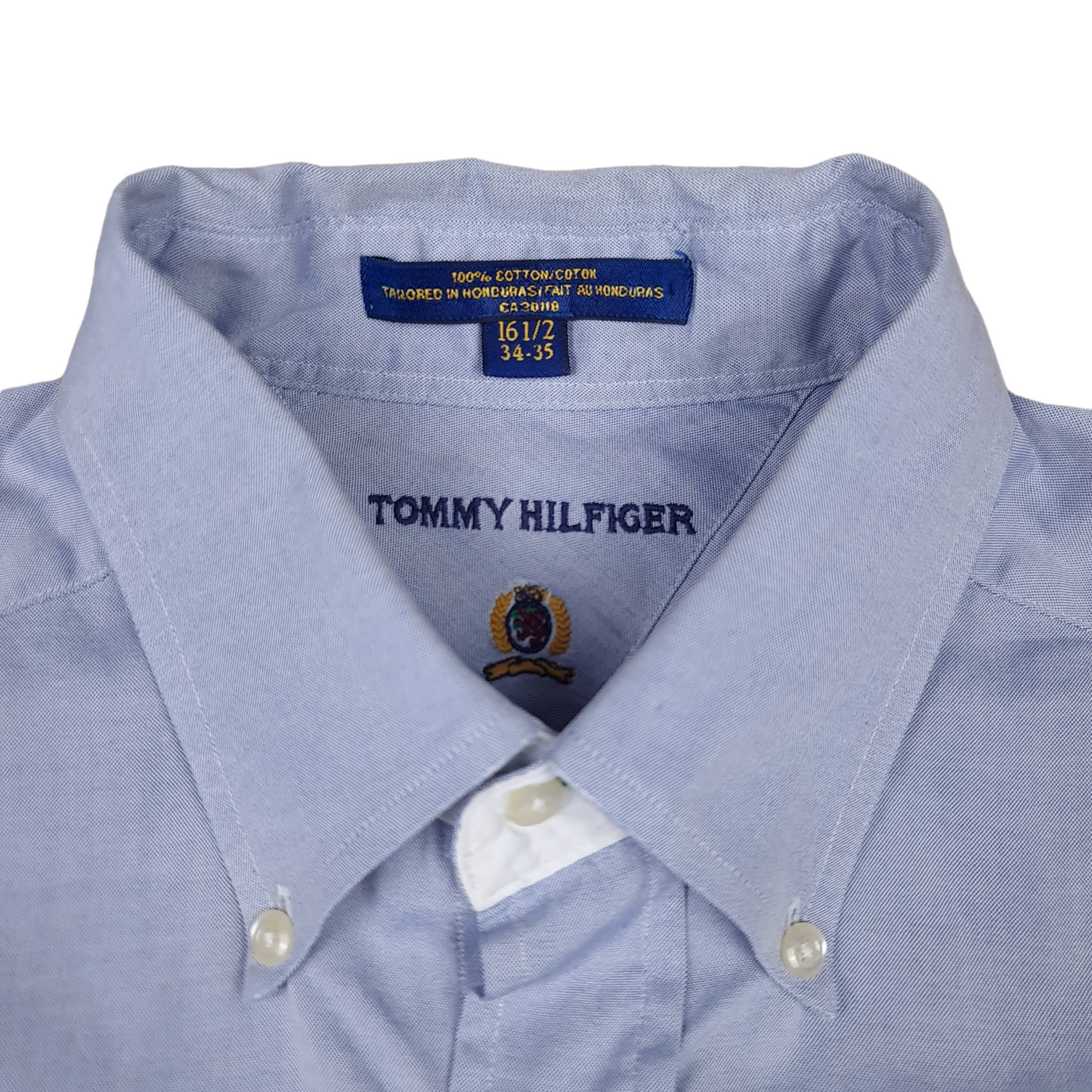 Vintage Tommy Hilfiger Crest Button Up Shirt - XL